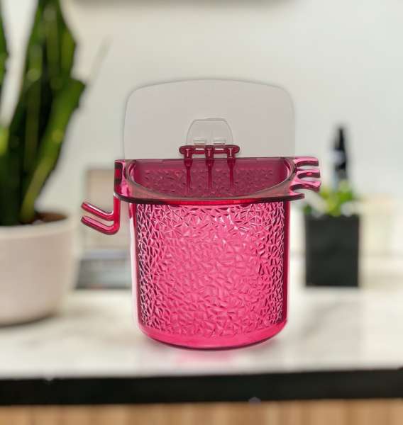 Стакан для ванной на липкой основе 8*10 см МИКС, FRESH CODE